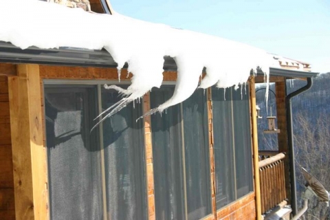 Icicles with attitude