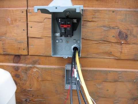 The switch box.