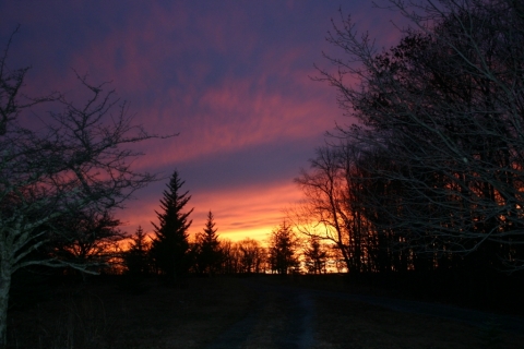 Sunset at Brightside, December 12.