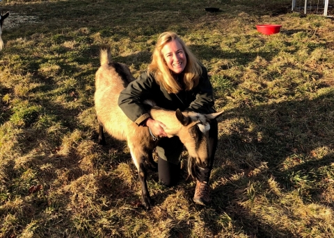 Dawn & Miss Clyde.
