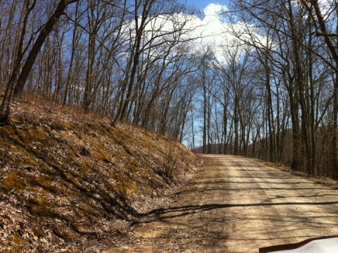 The Pike is dusty already! April 11.