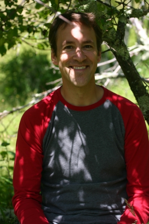 David in the old orchard.