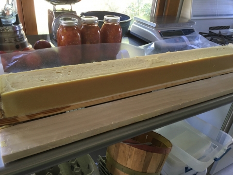 August 15 Unmolding the loaf