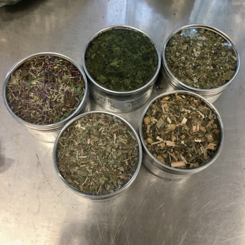 New summer season teas.