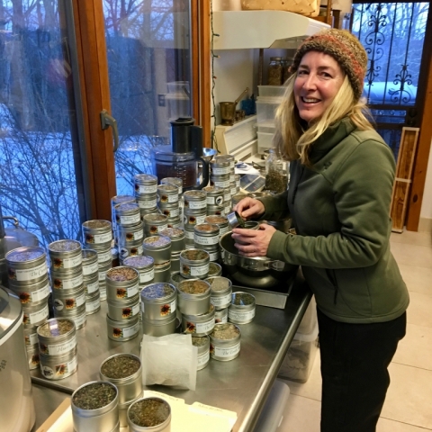 What better way to spend a sub-zero day than blending and packaging tea! January 31.