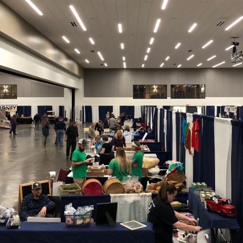 The Winter Blues Farmers Market at the Charleston Civic Center. February 16.