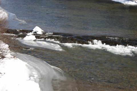 The Greenbrier River.