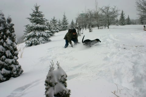 David and Buddy. March 6.